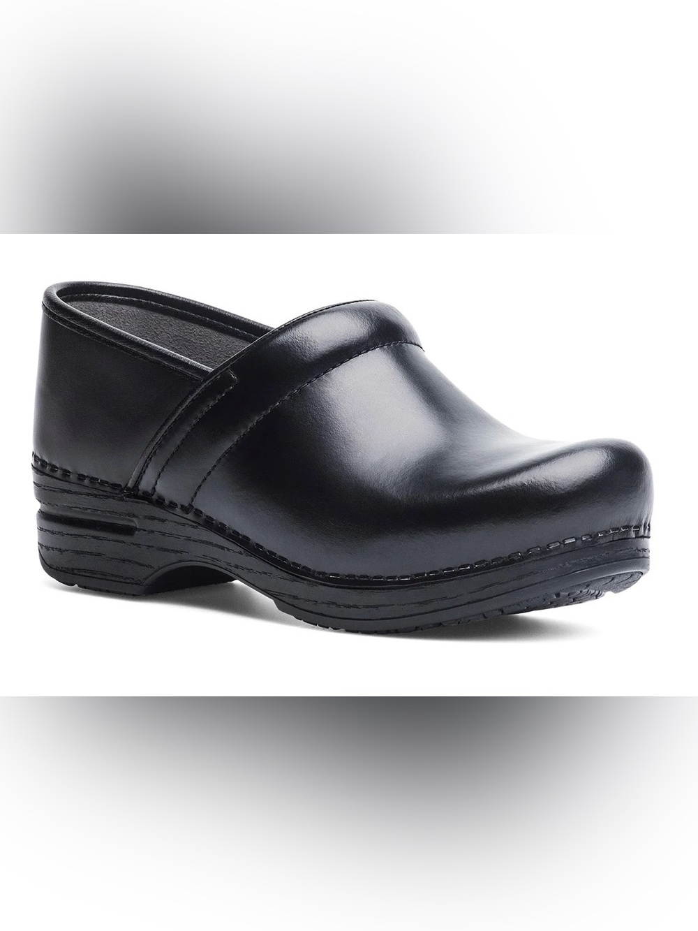 DANSKO Black Leather PRO XP Cabrio Shoes Size 38 US 7.5/8